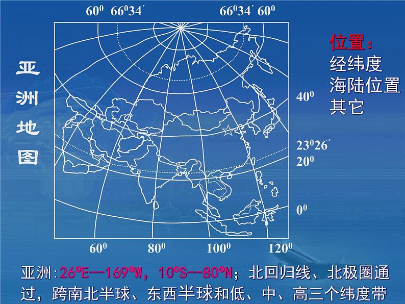 粤教版七年级下册地理  7.1亚洲概述 课件第7页