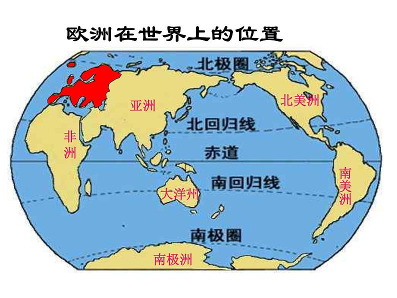 粤教版七年级下册地理  8.1欧洲概述 课件第2页