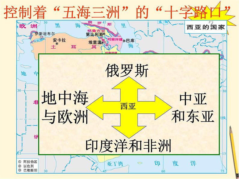 粤教版七年级下册地理  7.4西亚 课件第5页