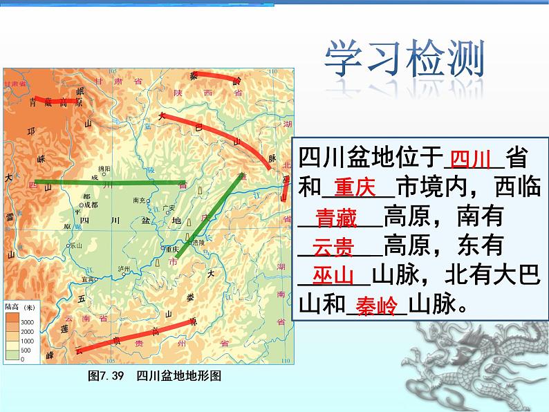 粤教版八年级下册地理 7.3四川盆地 课件第8页