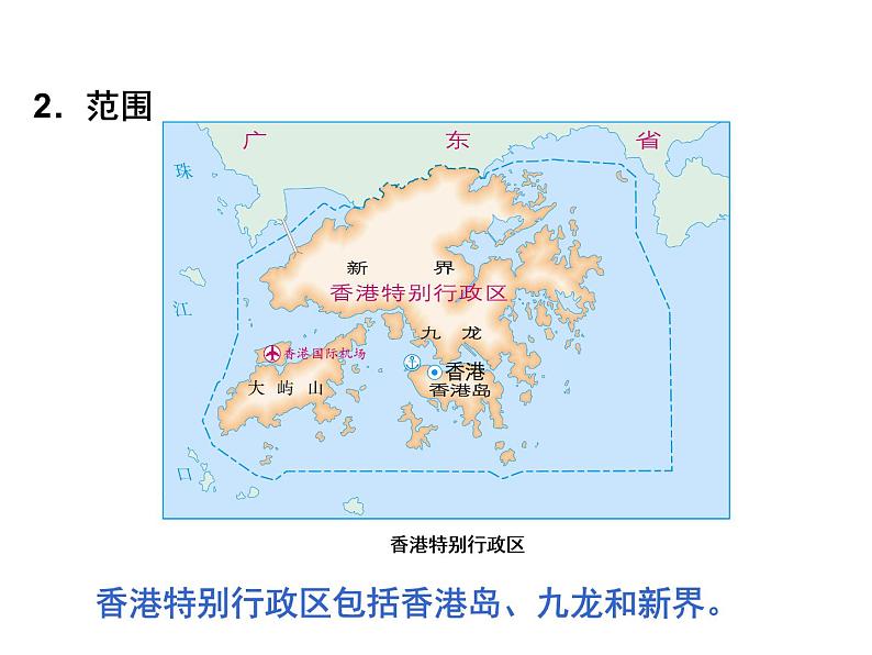 粤教版八年级下册地理 8.3香港、澳门 课件07