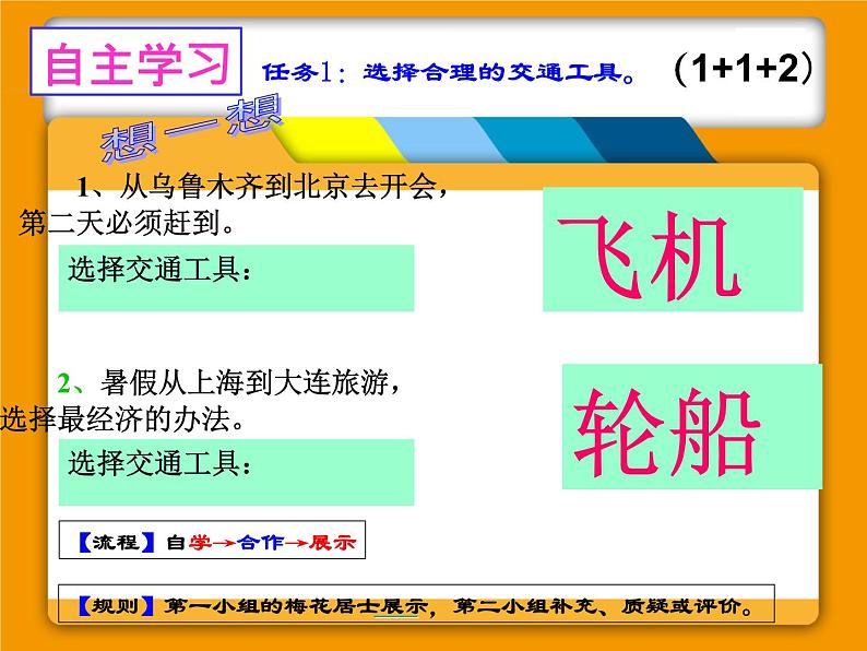 中图版七年级下册地理 4.4交通运输 课件第5页