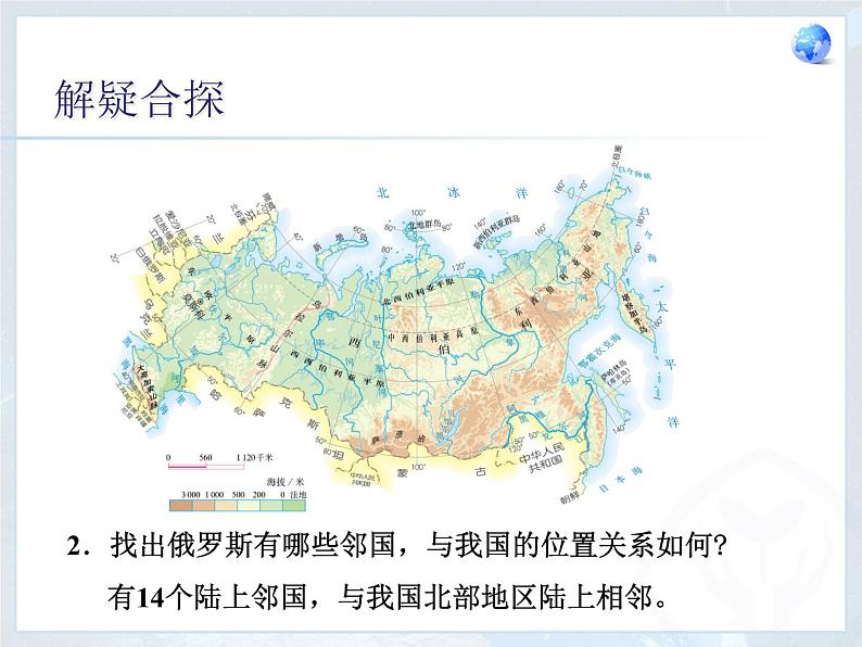 人教版七下地理  7.4俄罗斯 课件08