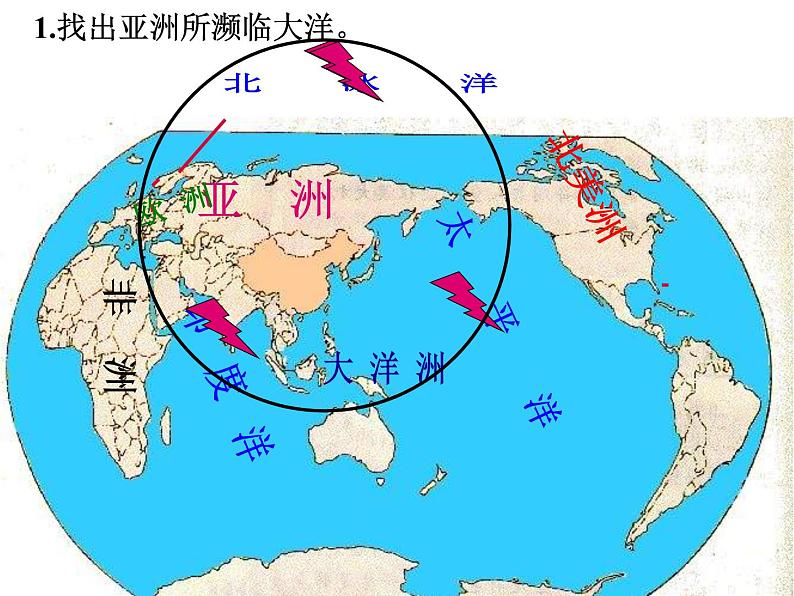 商务星球版七下地理 6.1世界第一大洲 课件第3页