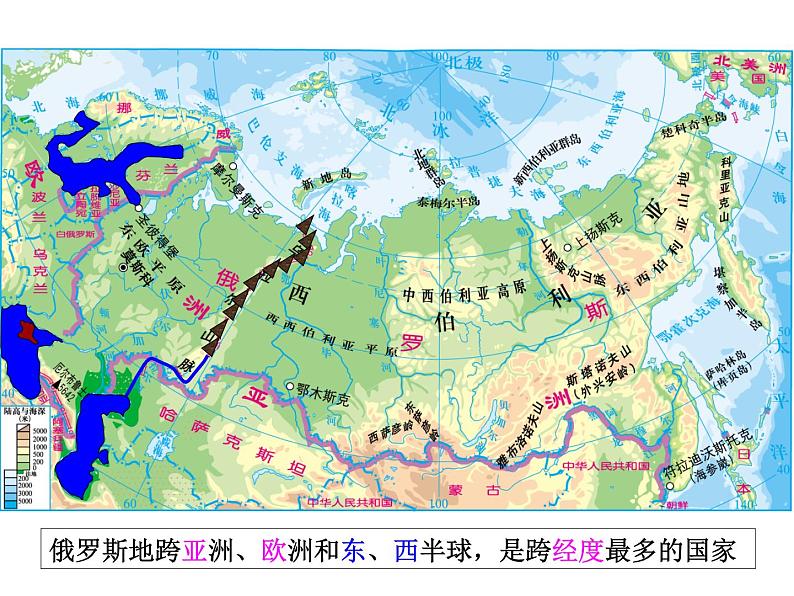 粤教版七下地理  8.3俄罗斯 课件04