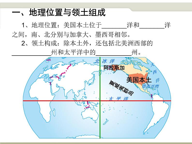 中图版八下地理  7.2 美国 课件第3页