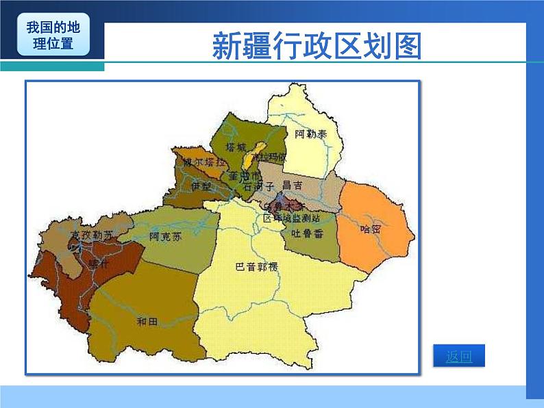 初中地理 沪教课标版 七年级上册 优越的地理位置 辽阔的国土 我国的地理位置 课件06