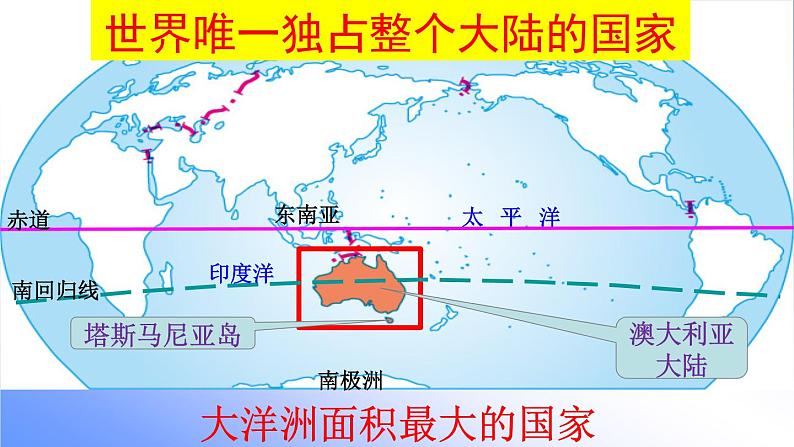 初中地理中图版八年级下册认识国家澳大利亚部优课件第7页