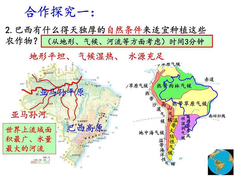 初中地理星球版七年级下册 巴西部优课件第8页