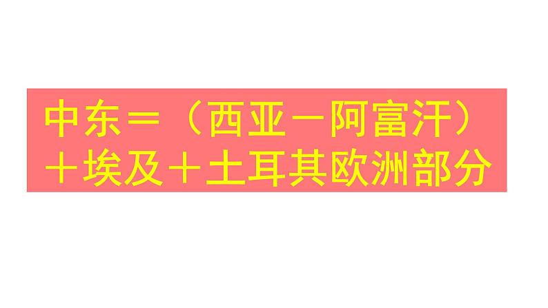 初中地理星球版七年级下册 中东 部优课件第6页