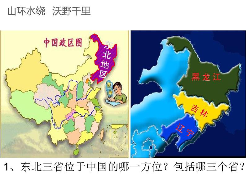 初中地理鲁教版七年级下册 “白山黑水”——东北三省部优课件第5页