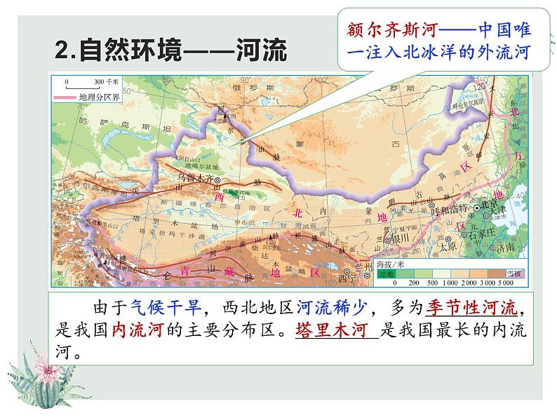 人教版八年级下册第八章第一节《自然特征与农业》课件08