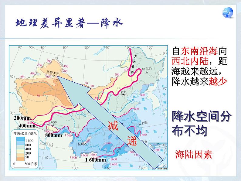 人教版八下地理 5中国的地理差异 课件第6页