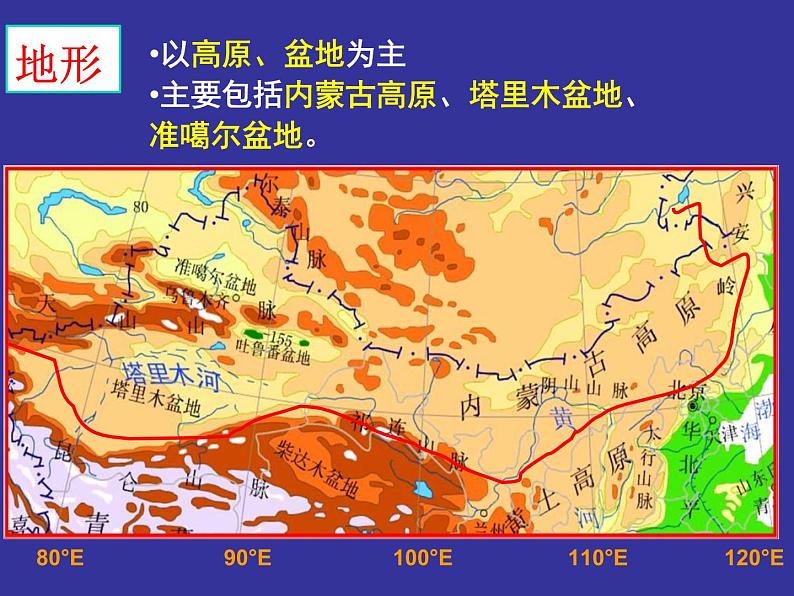 商务星球版八下地理 8.1西北地区 区域特征 课件第6页