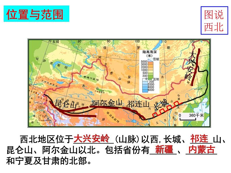 粤教版八年级下册地理 6.3西北地区 课件第5页