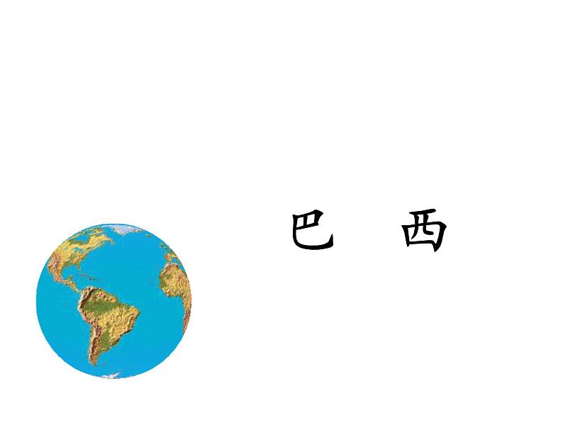 中图版八年级下册地理 7.4巴西 课件02