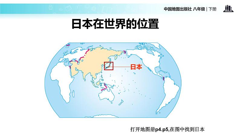 中图版八年级下册地理 7.1日本 课件第8页