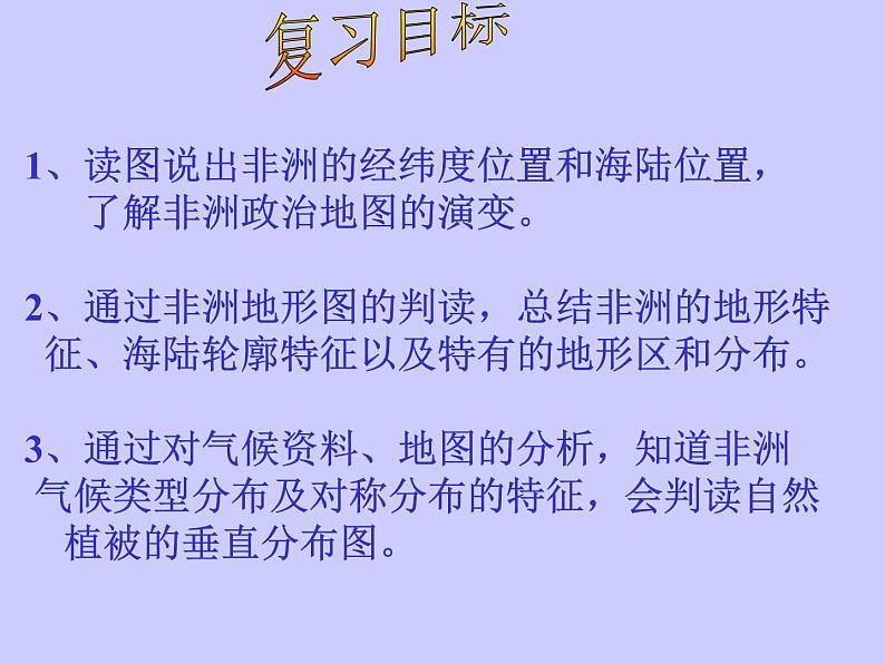 湘教版七下地理 6.2非洲 课件04