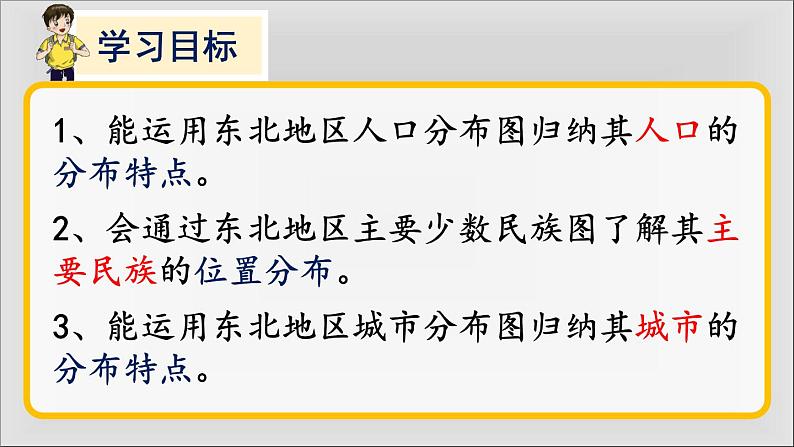 湘教版八下地理 6.2东北地区的人口与城市分布 课件第2页