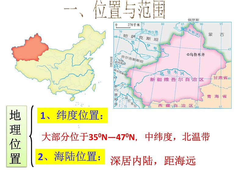 湘教版八下地理 8.3新疆维吾尔自治区的地理概况与区域开发 课件第4页