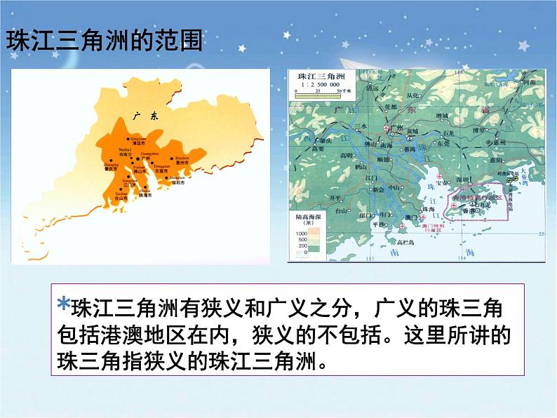 湘教版八下地理 7.3珠江三角洲区域的外向型经济 课件第2页