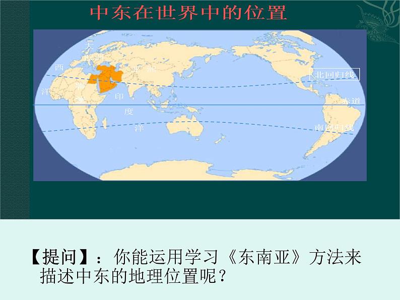 商务星球版七下地理 7.2中东  课件07