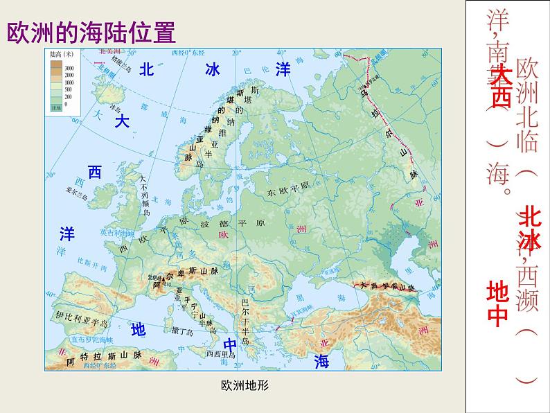 粤教版七年级下册地理 8.1欧洲概述 课件第8页