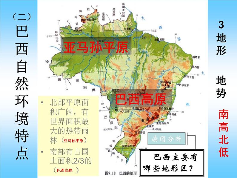 粤教版七年级下册地理 9.3巴西 课件07