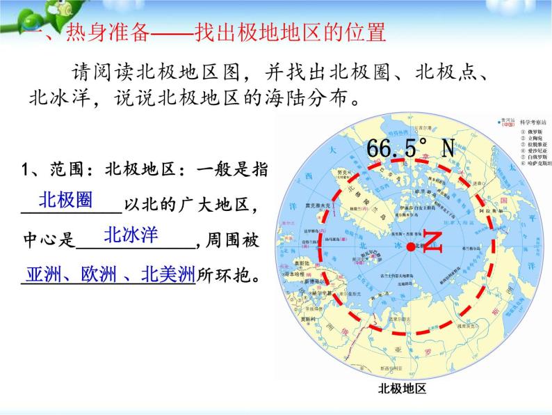 粤教版七年级下册地理 11极地地区 课件05