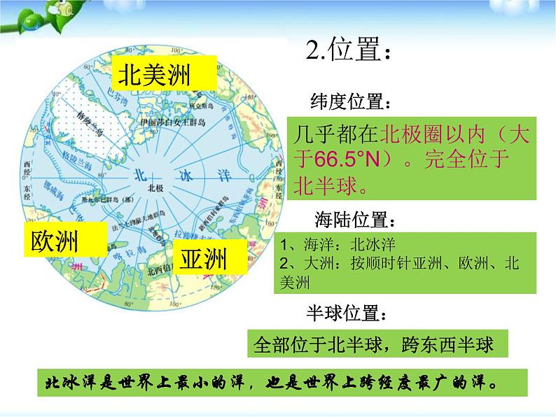 粤教版七年级下册地理 11极地地区 课件第6页