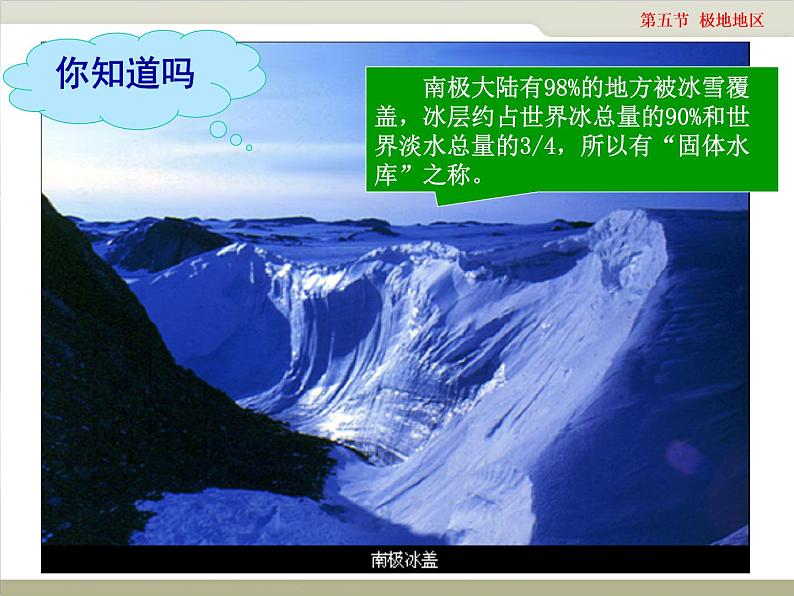 中图版八年级下册地理 6.5极地地区 课件07