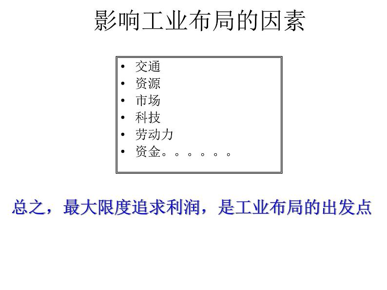 中图版七年级下册地理 4.3工业 课件07