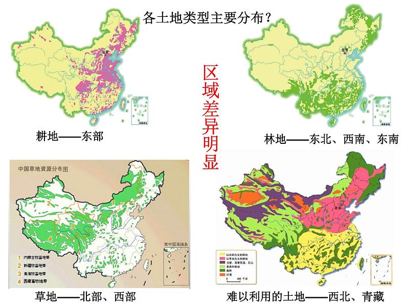 初中地理 湘教课标版 八年级上册 中国的土地资源 课件08