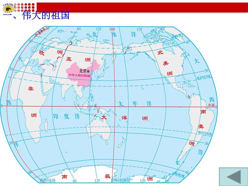 初中地理 湘教课标版 八年级上册《中国的疆域》PPT 课件05