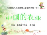 初中地理 湘教课标版 八年级上册 农业《知农业》课件