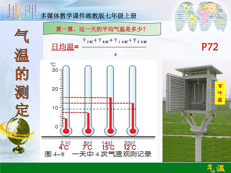 初中地理 湘教课标版 七年级上册气温和降水（第一课时） 课件03