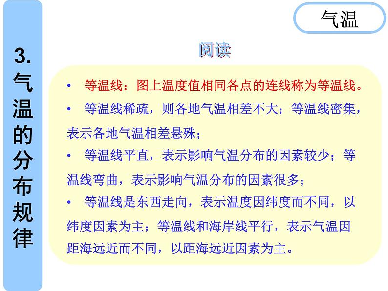 初中地理 湘教课标版 七年级上册 气温和降水 课件第7页