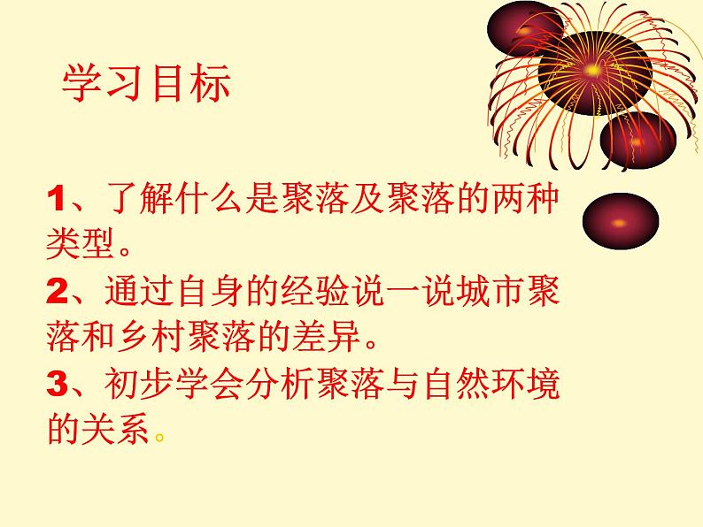 初中地理 晋教课标版 七年级上册 聚落与环境 课件第3页