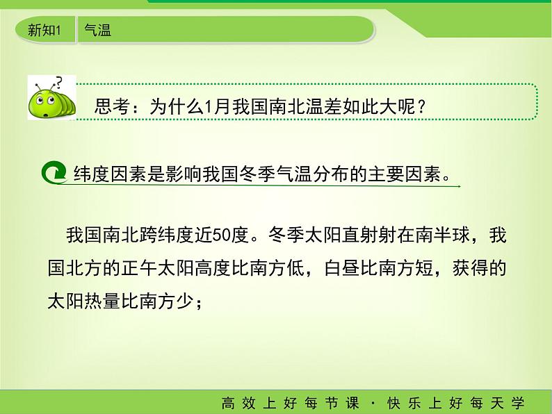 初中地理 晋教课标版 八年级上册 《复杂多样的气候》 课件第8页