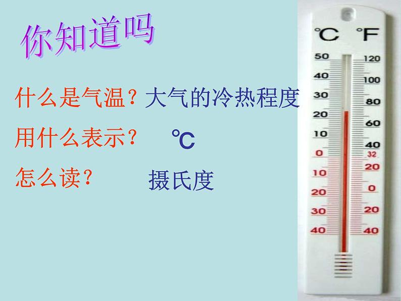 初中地理 星球课标版 七年级上册 气温的变化与差异 教学课件 课件第5页