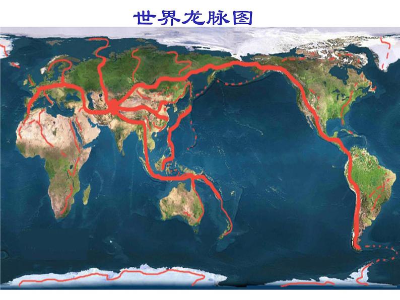 初中地理 星球课标版 八年级上册 地形地势特征 中国的山脉  课件03