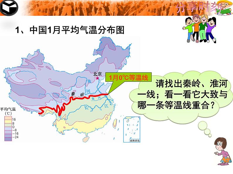 粤教版八下地理 5.2重要的地理分界线 课件第8页