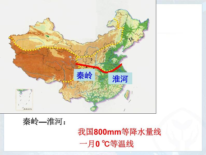 商务星球版八下地理 第7章 活动课 认识南方地区和北方地区的区域差异 课件07