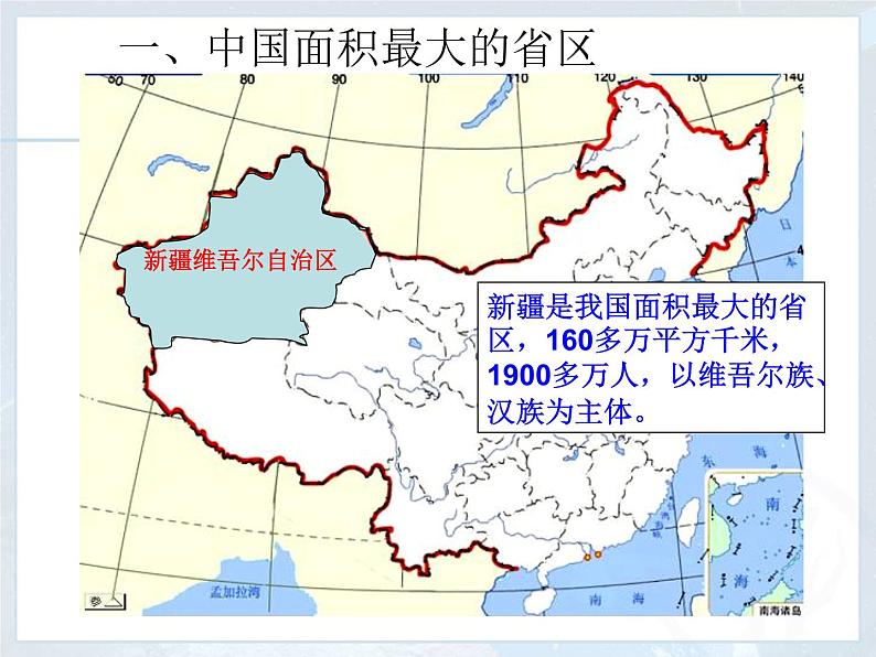 商务星球版八下地理 8.2新疆维吾尔自治区 课件第2页