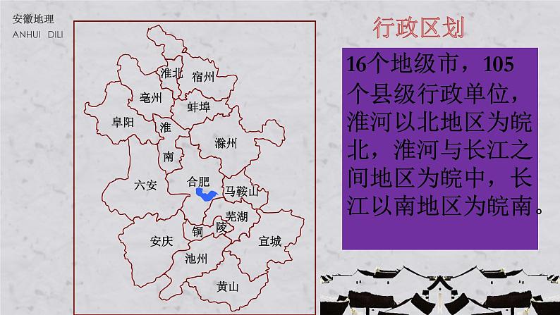 2022年中考地理复习课件：安徽乡土地理08