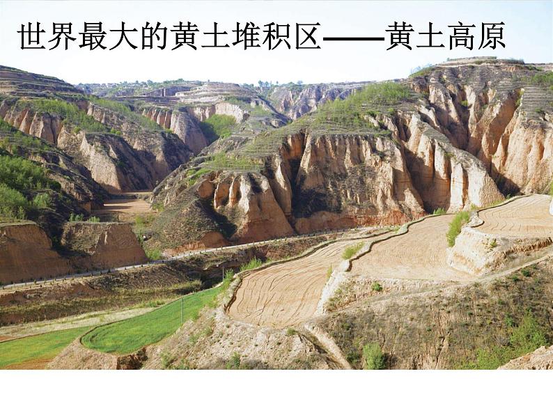 人教版八年级下册地理课件 6.3世界最大的黄土堆积区 黄土高原02