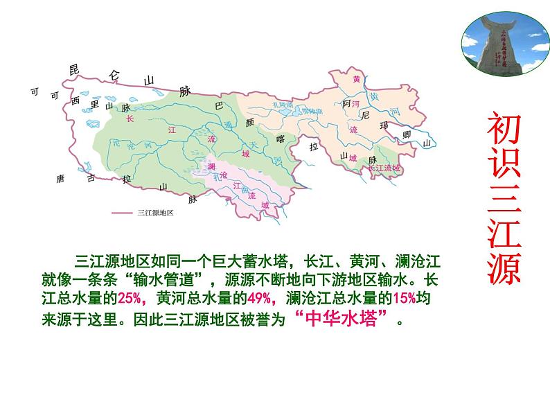 人教版八年级下册地理课件 9.2高原湿地 三江源地区07