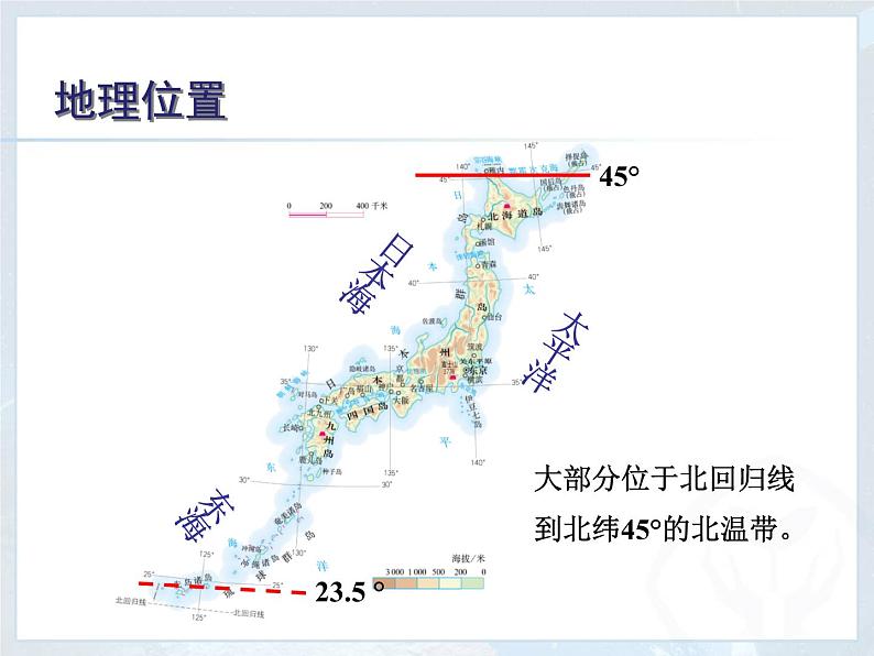 中图版八年级下册地理 7.1日本 课件第8页