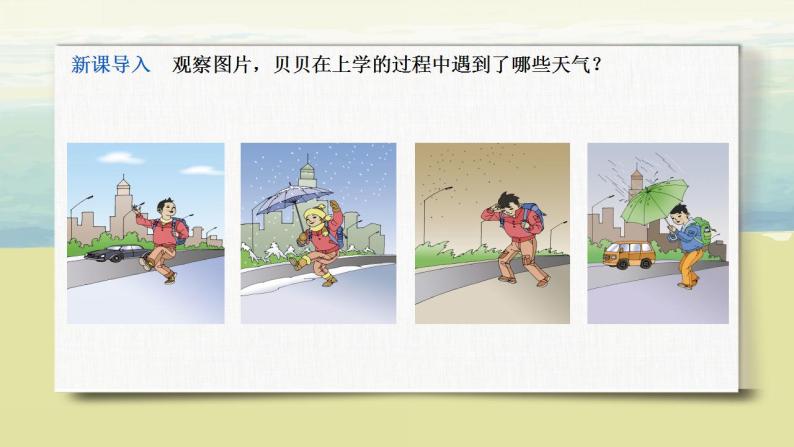 地理第一节 多变的天气教课ppt课件-教习网|课件下载