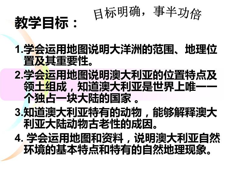 粤教版七年级下册地理 10.3大洋洲概述 课件第3页